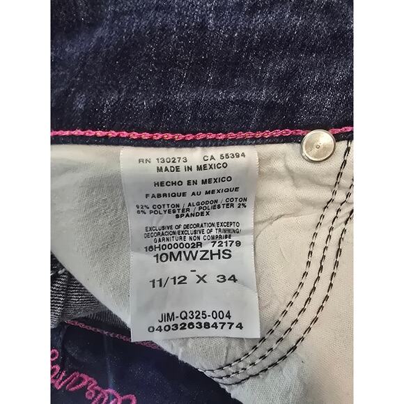 Wrangler Medium Wash Women's Bootcut Western Country Jeans 11/12 X 34 - Picture 4 of 4